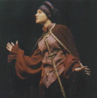 Amy as Prince Escalus in Romeo and Juliet